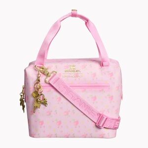 Stanley x Loveshackfancy allday Julianne mini cooler lunch keychain Ibiza sunset